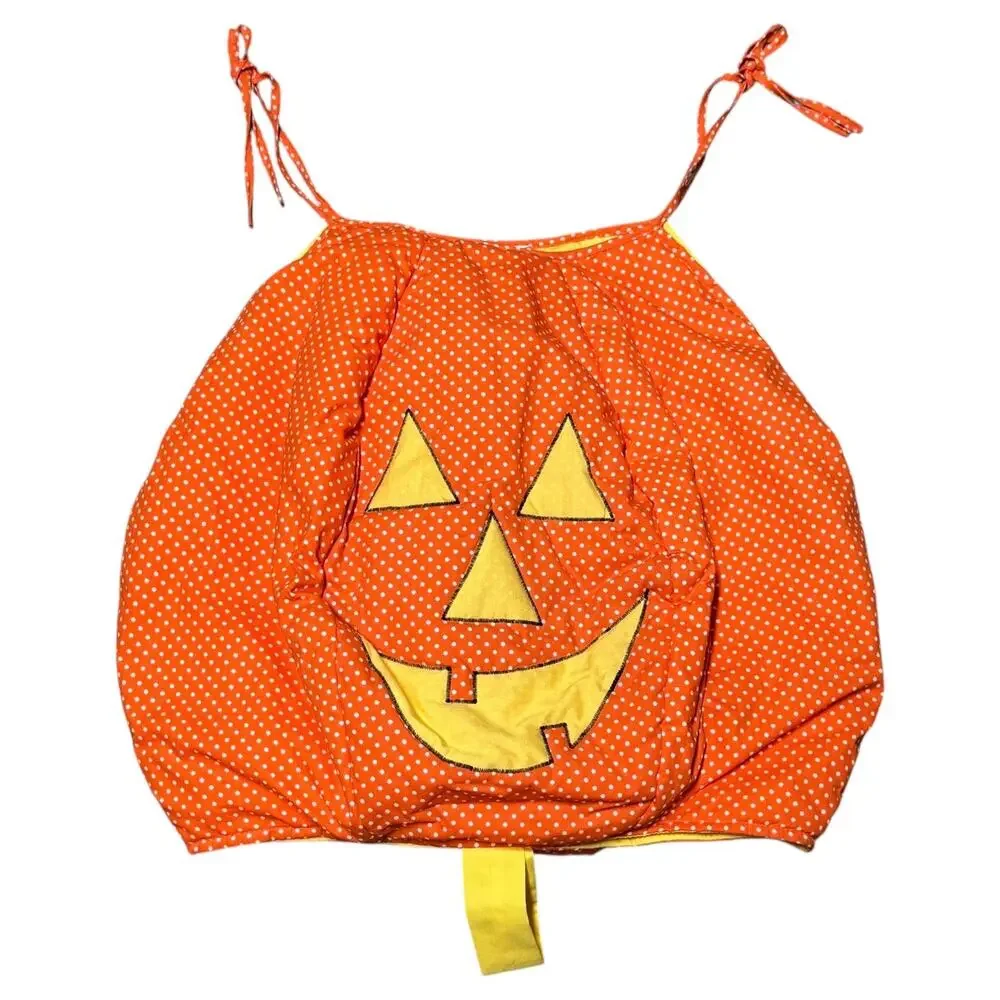The Whimsicality Collection by Battat Jack O Lantern Costume Vintage 1986 2T 3T